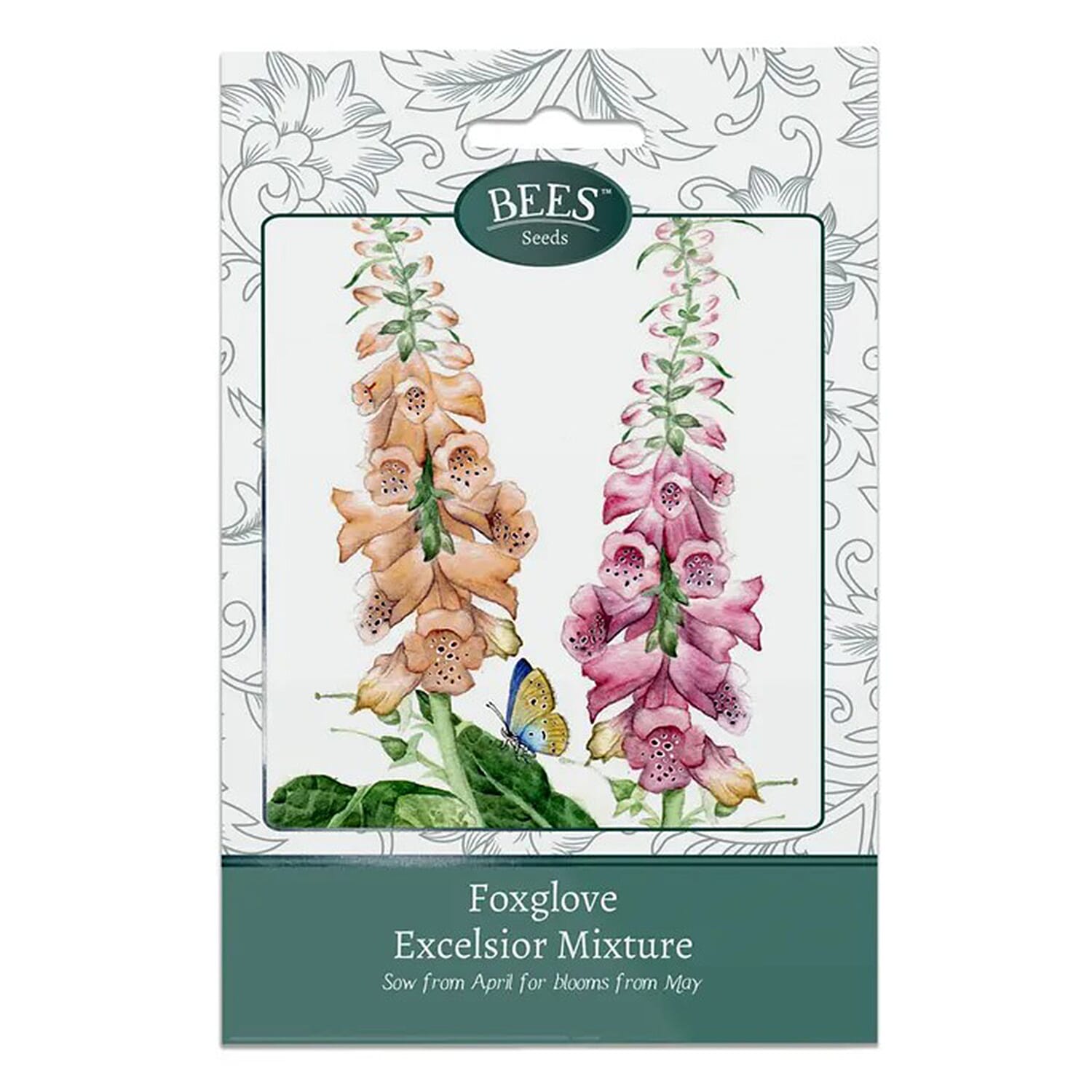 BEES Foxglove Excelsior Mixture (Sow by End 2027) - Green & Pink