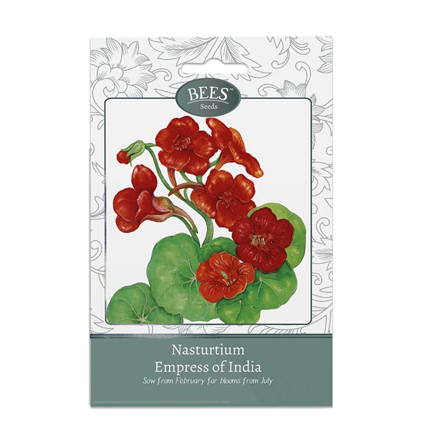 BEES Nasturtium Empress of India (Sow by End 2027) - Dark Red