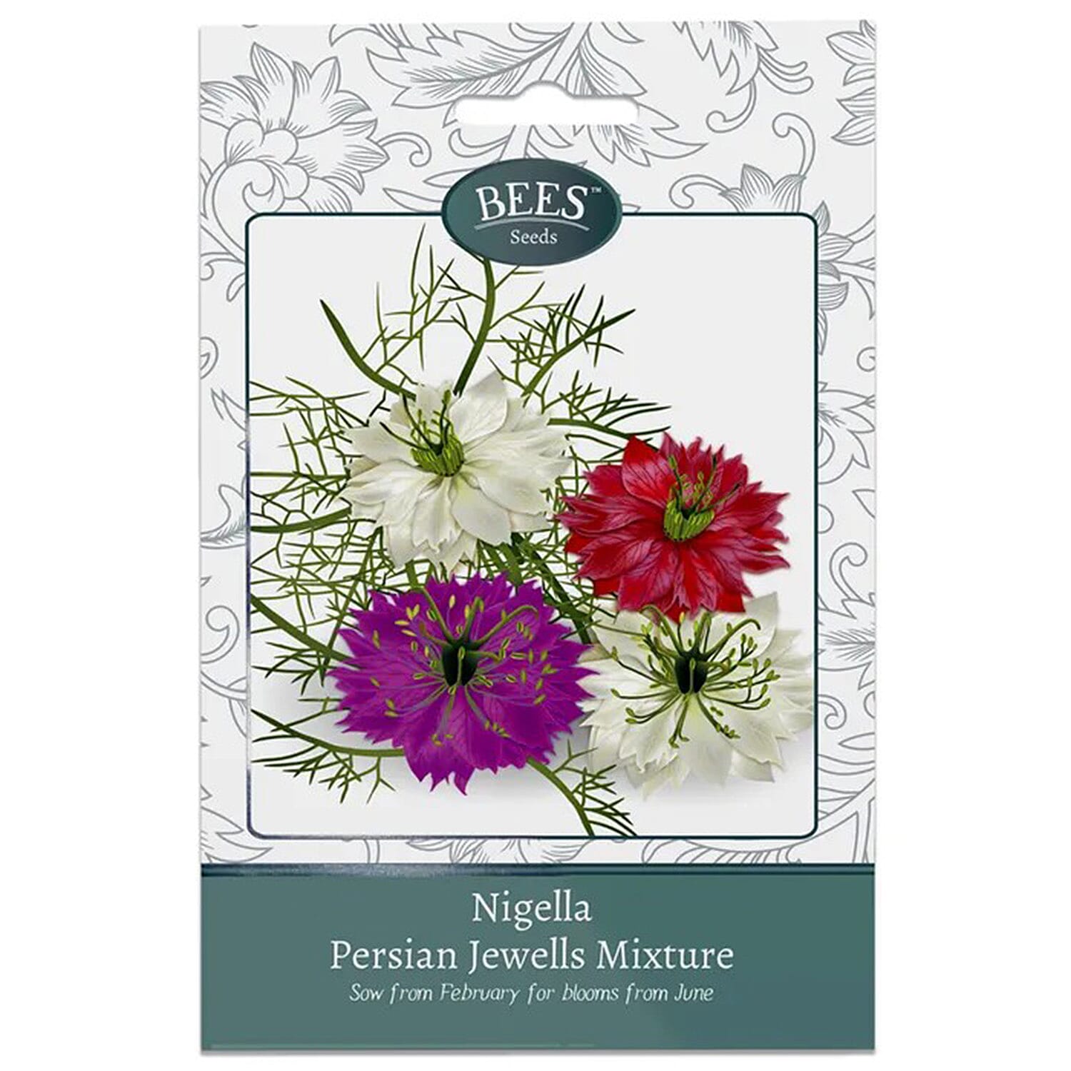 BEES Nigella Persian Jewells Mix - Sow by End 2027
