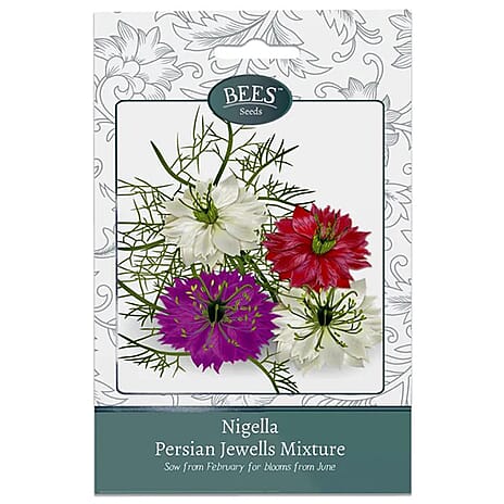 BEES Nigella Persian Jewells Mix - Sow by End 2027