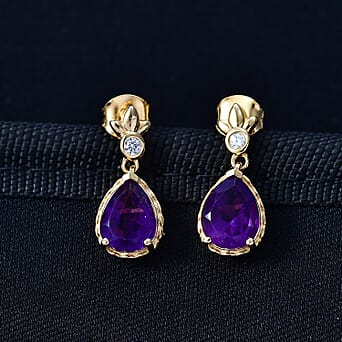 https://tjcuk.sirv.com/Products/84/7/8477629/D-Joy-African-Amethyst-White-Zircon-Dangling-Earring-Sterling-Silver-3_8477629_2.jpg?w=342&h=342