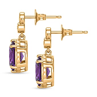 https://tjcuk.sirv.com/Products/84/7/8477629/D-Joy-African-Amethyst-White-Zircon-Dangling-Earring-Sterling-Silver-3_8477629_3.jpg?w=342&h=342