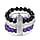 African Amethyst and Black Spinel