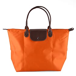 Styled By Classic Trapezoidal Large-Capacity Shoulder Tote Bag - Royal Blue