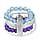 Skyblue Topaz and African Amethyst