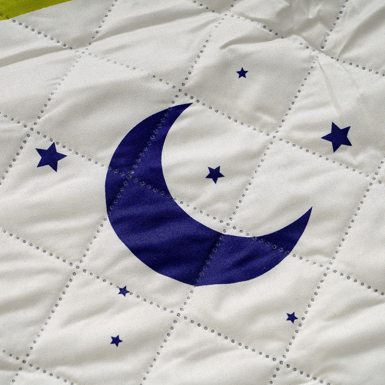 Extra Large Cotton Padded Picnic Blanket Waterproof, (2 x 2m) - Spring