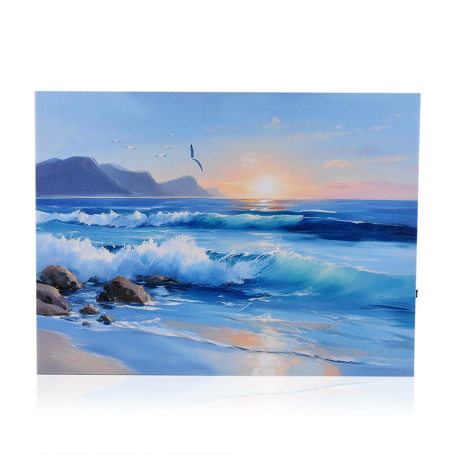 LIVMORE Wall Art (Size - One Size) - Multi Color - Blue