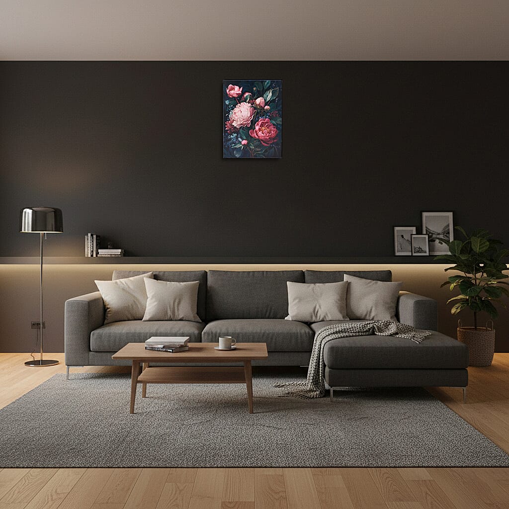 LIVMORE Wall Art (Size - One Size) - Multi Color - Blue