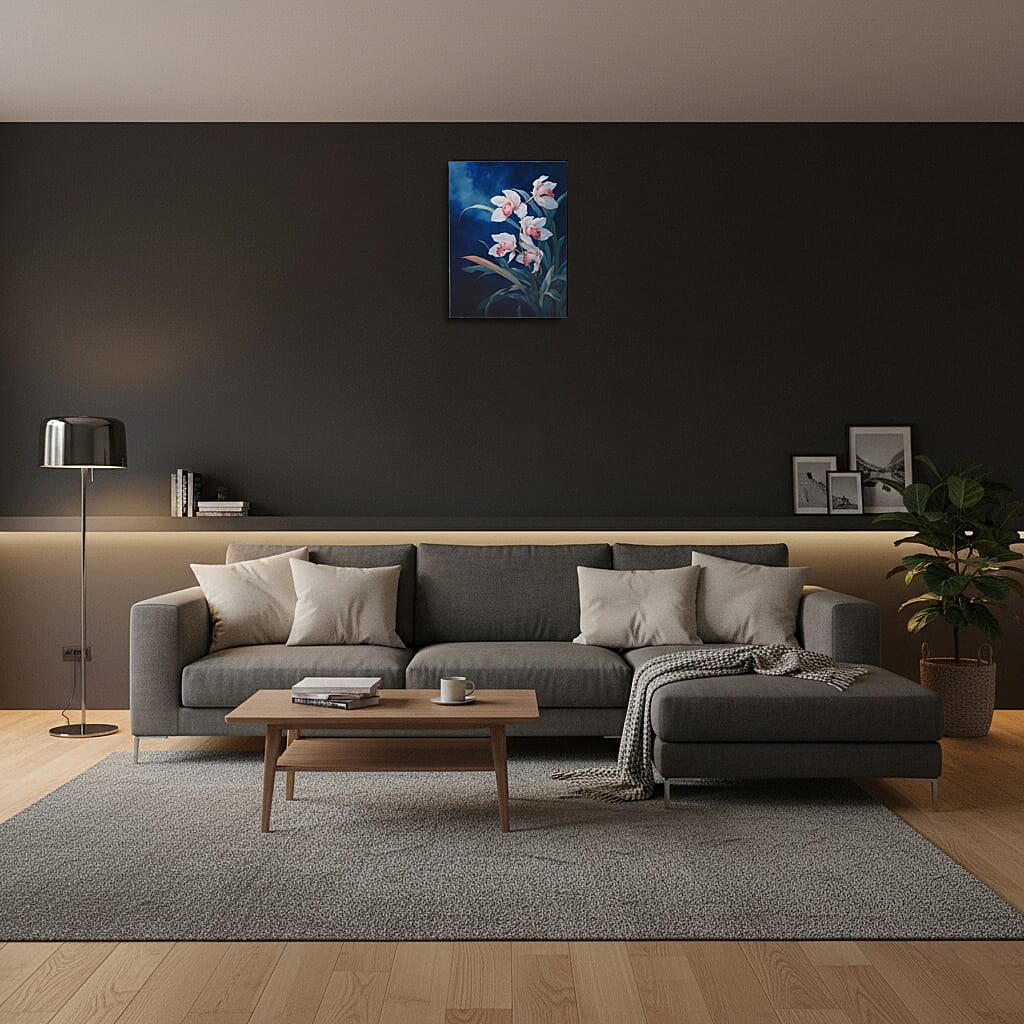 LIVMORE Wall Art (Size - One Size) - Multi Color - Blue