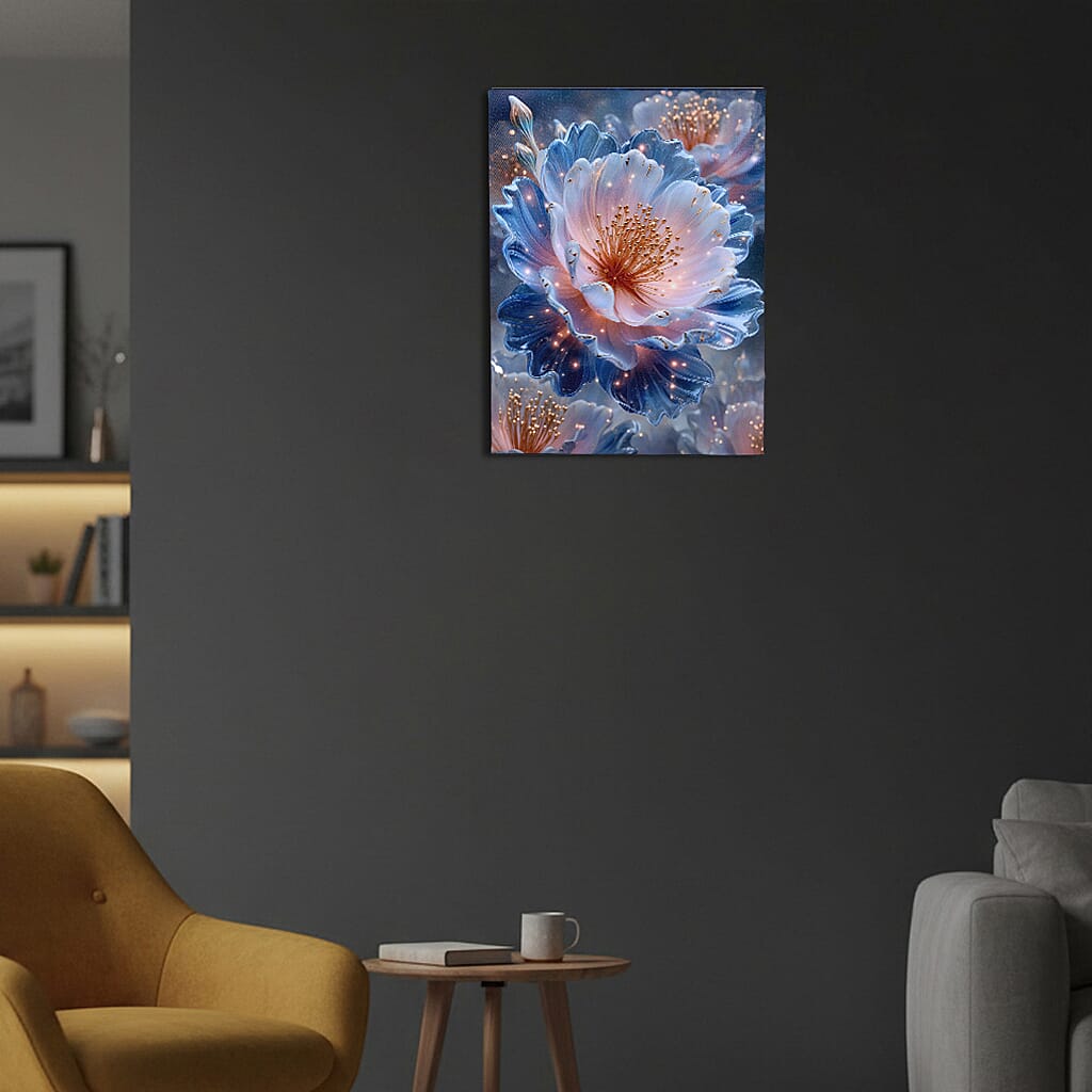 LIVMORE Wall Art (Size - One Size) - Multi Color - Blue