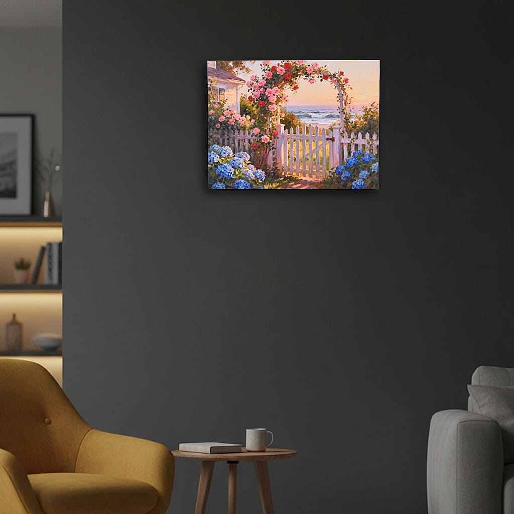 LIVMORE Wall Art (Size - One Size) - Multi Color - Blue