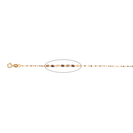 Gold Deal of 2026  - 9K Yellow Gold Necklace (Size - 18) with Spring Clasp