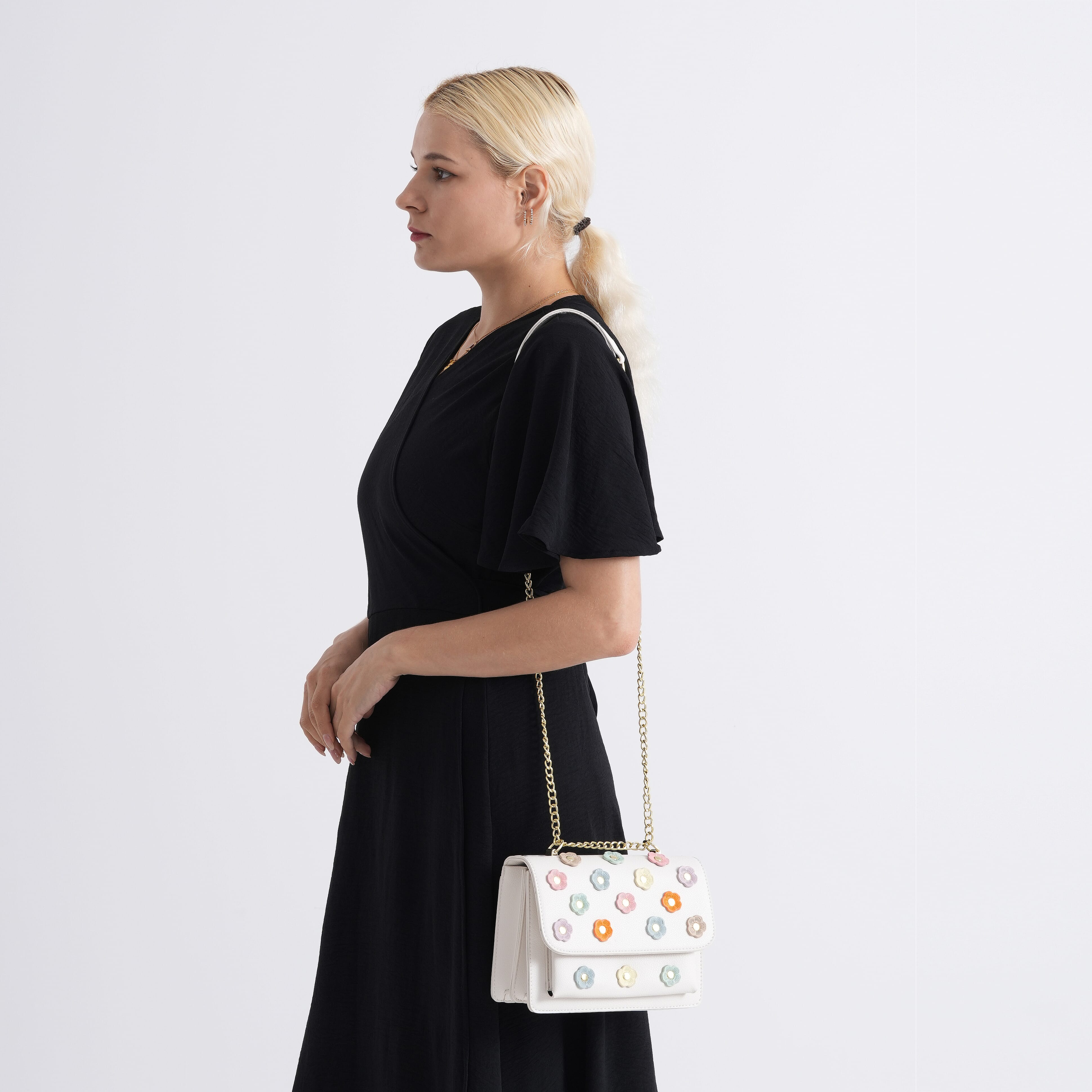 La Marey Crossbody Bag (Size - One Size) - White