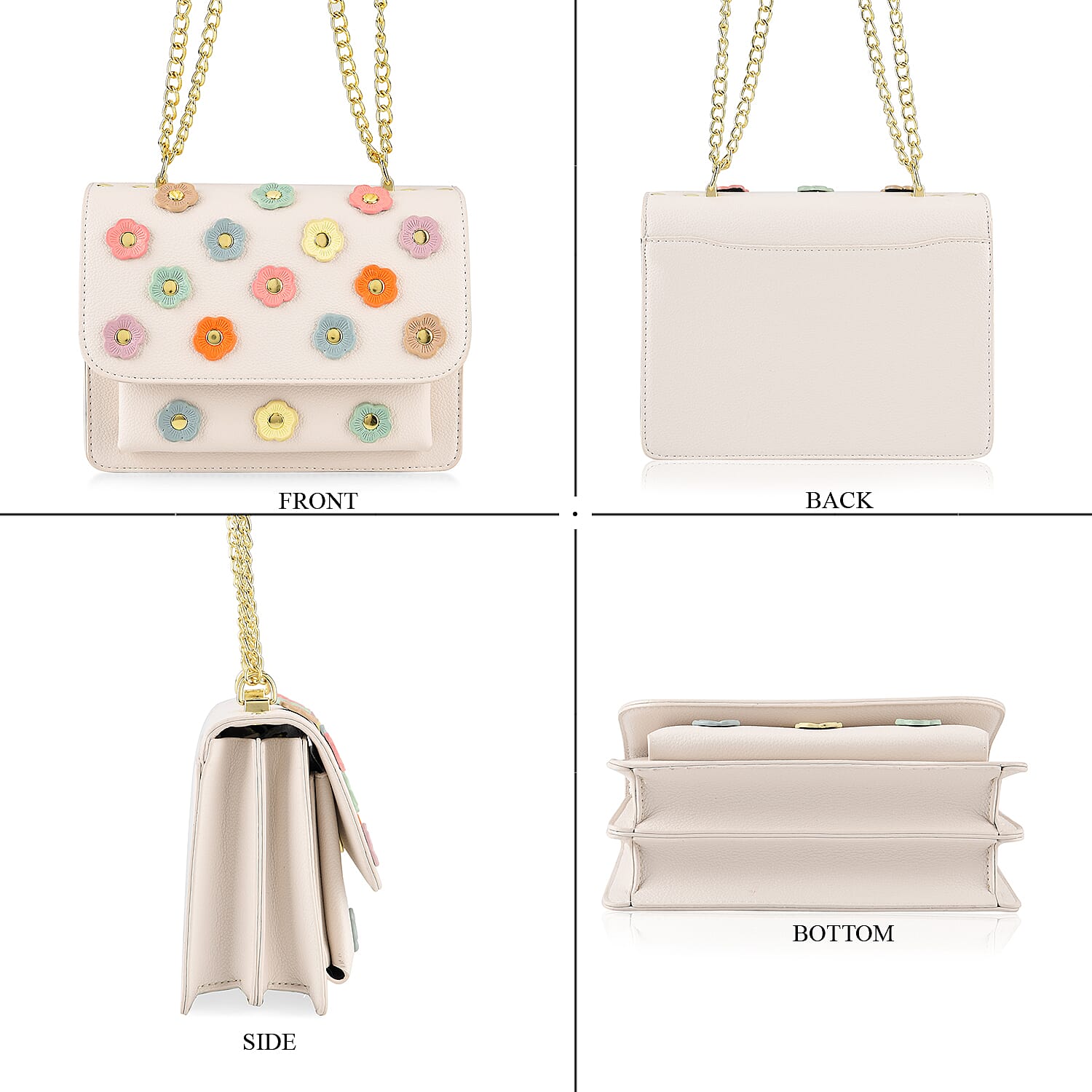 La Marey Crossbody Bag (Size - One Size) - White