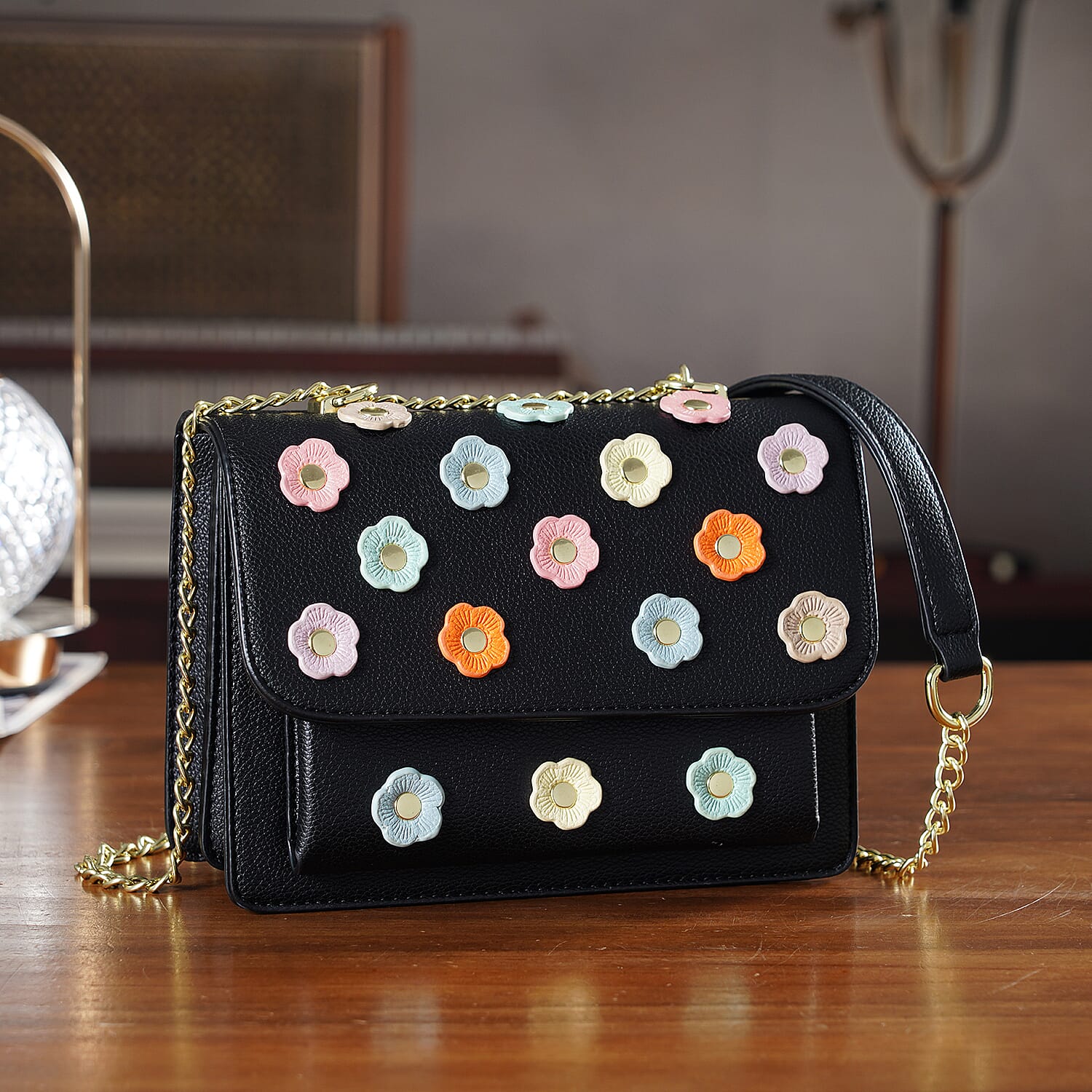 La Marey Crossbody Bag (Size - One Size) - Black