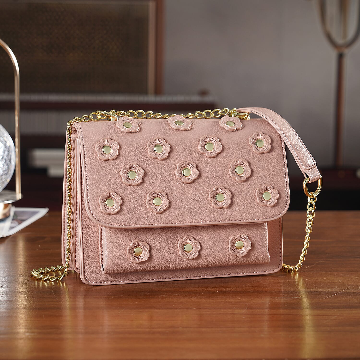 La Marey Crossbody Bag (Size - One Size) - Pink