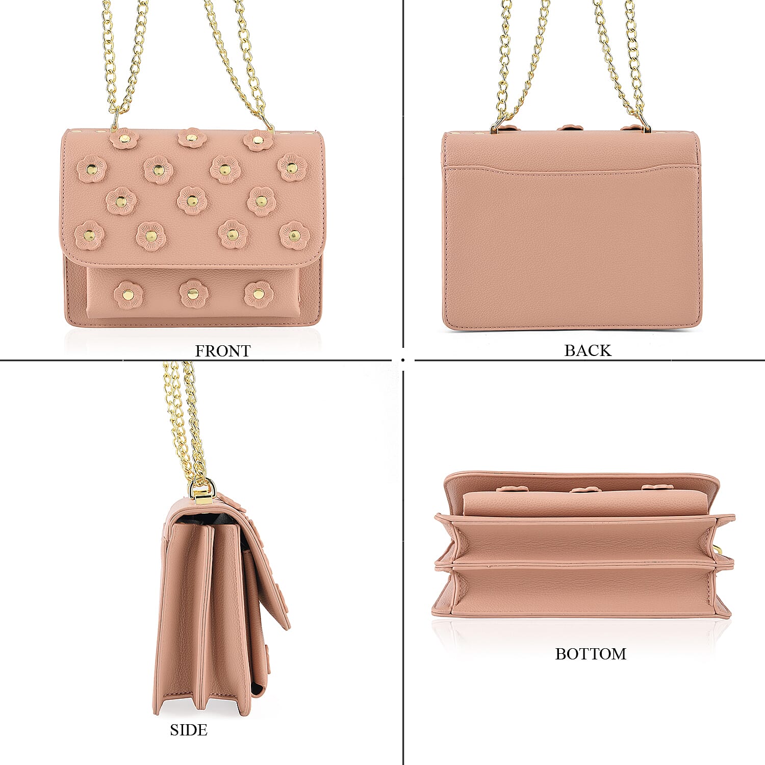 La Marey Crossbody Bag (Size - One Size) - Pink