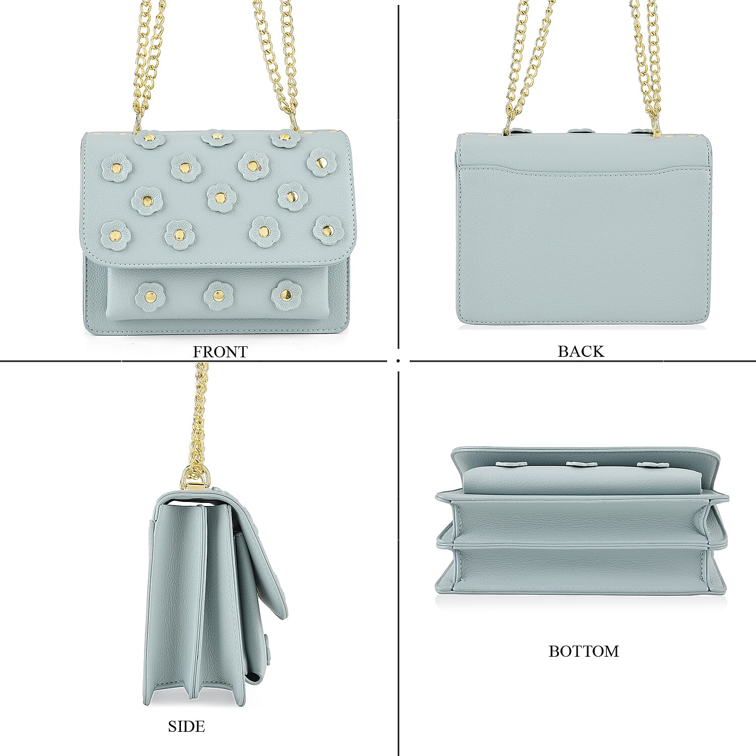 La Marey Crossbody Bag (Size - One Size) - Blue