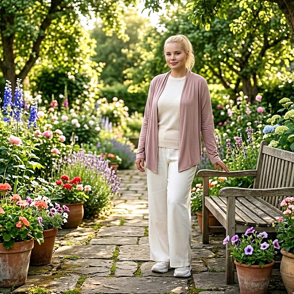 & Maisi Solid Cardigan