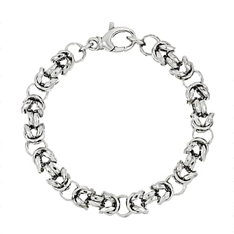 https://tjcuk.sirv.com/Products/84/7/8478708/La-Bella-Handmade-Byzantine-Sterling-Silver-Bracelet-Size-8-with-Lobst_8478708.jpg?w=342&h=342