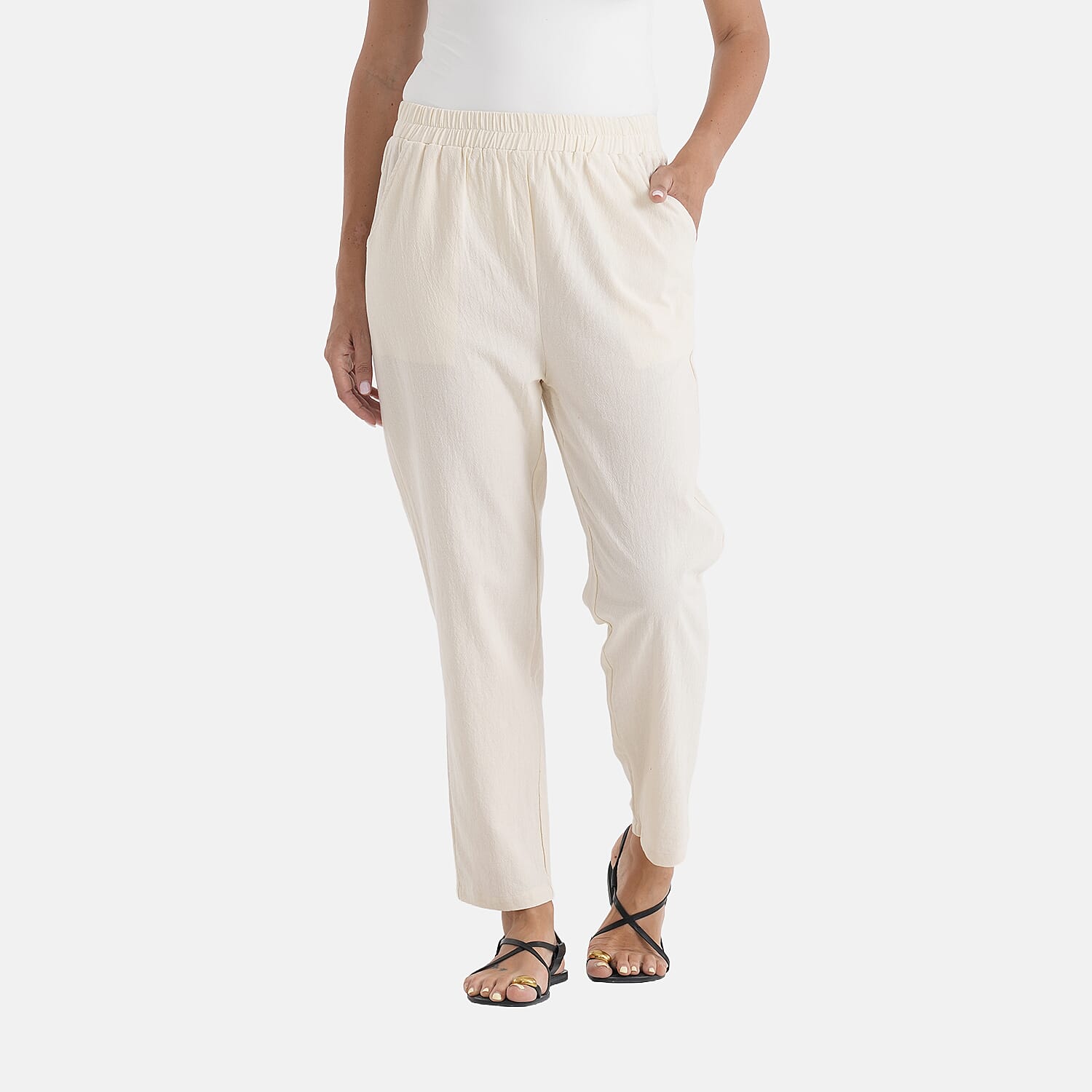 & Maisi Cotton Patterned Jean and Pant/Trouser 