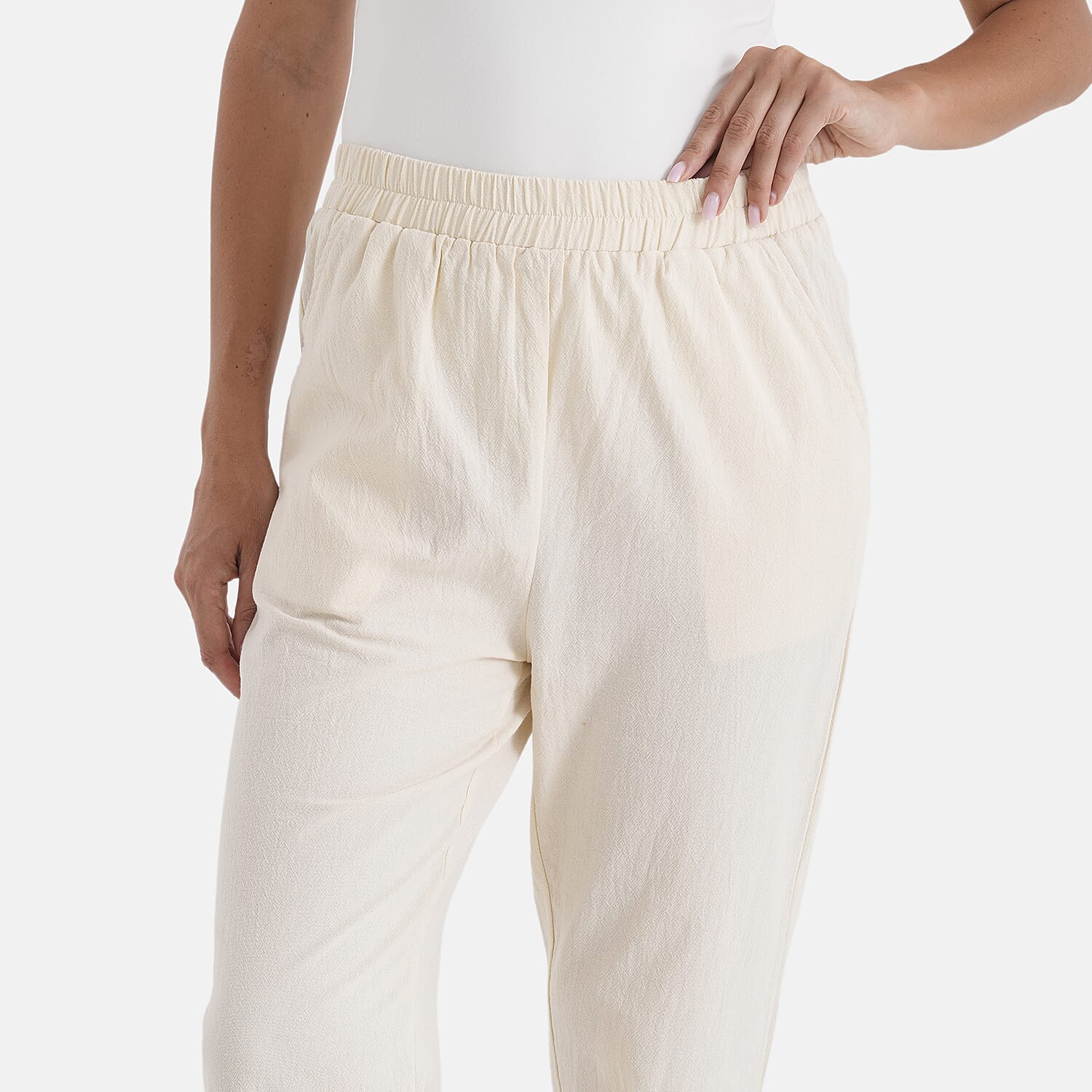 & Maisi Cotton Patterned Jean and Pant/Trouser 