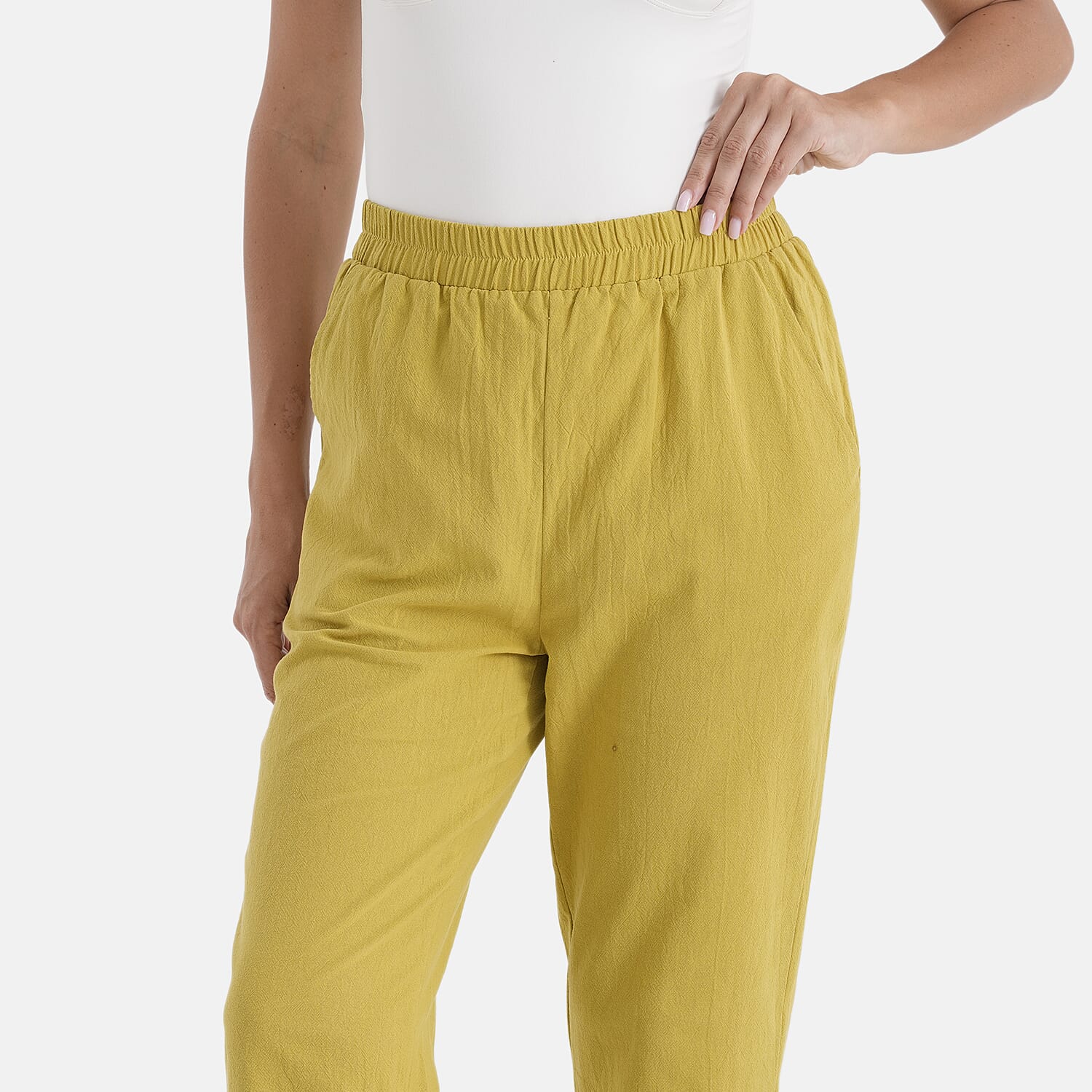 & Maisi Cotton Patterned Jean and Pant/Trouser 