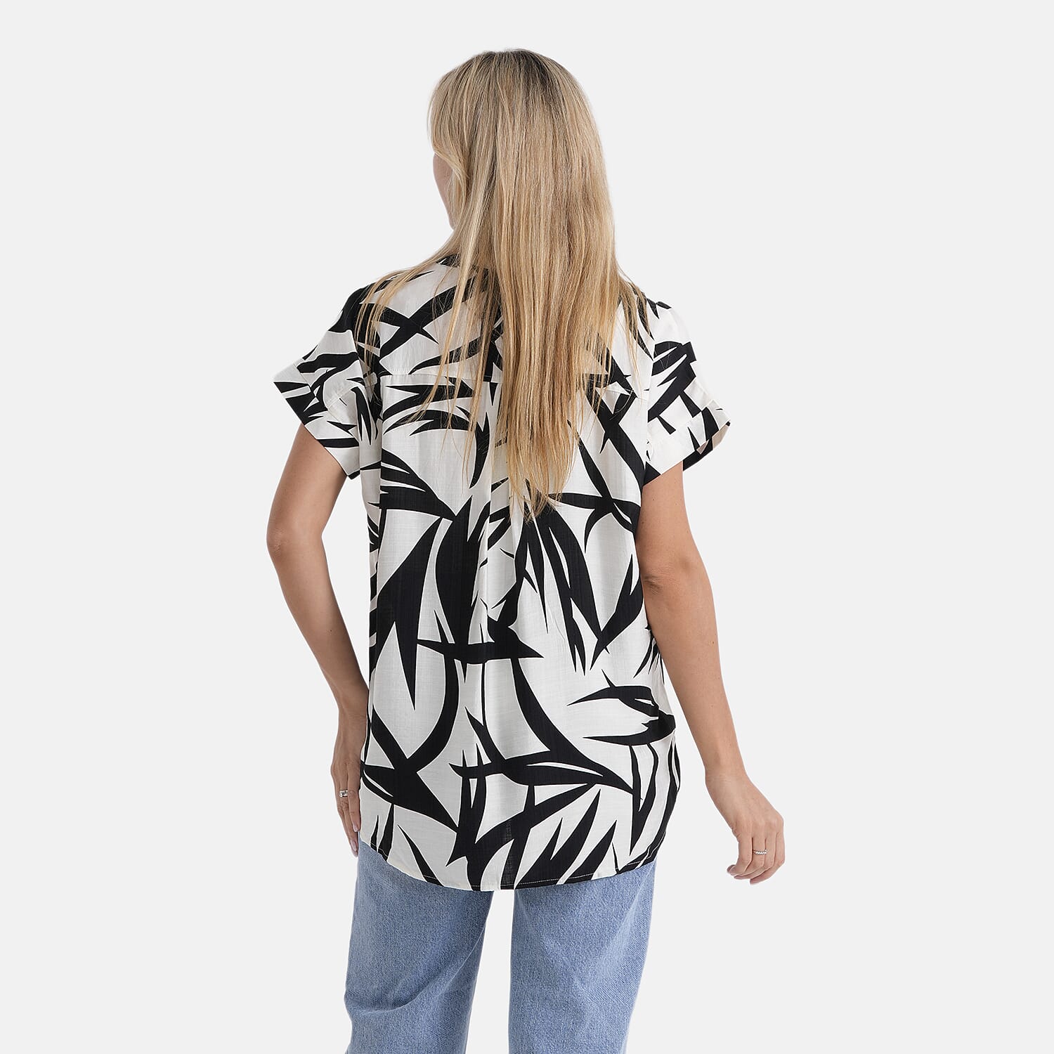 & Maisi Patterned Top 