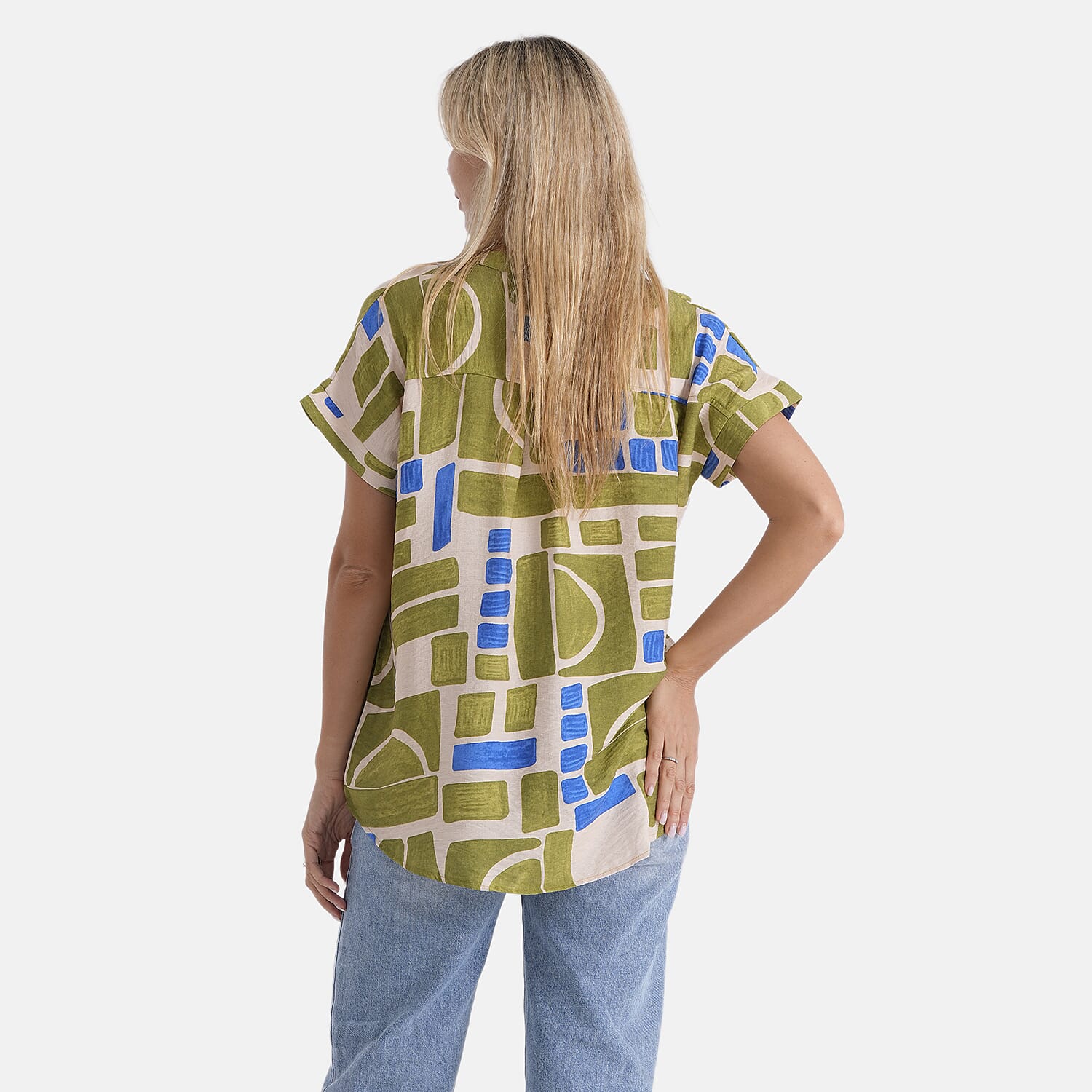 & Maisi Patterned Top 