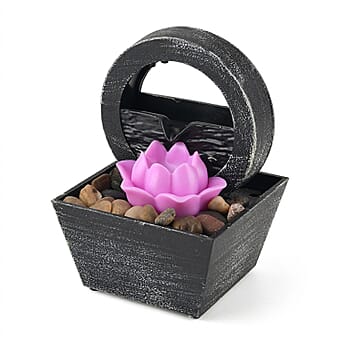 https://tjcuk.sirv.com/Products/84/7/8479352/Circular-Wheel-Pink-Floral-Water-Flow-Fountain-Ornament-Size-11x11x17-_8479352_1.jpg?w=342&h=342