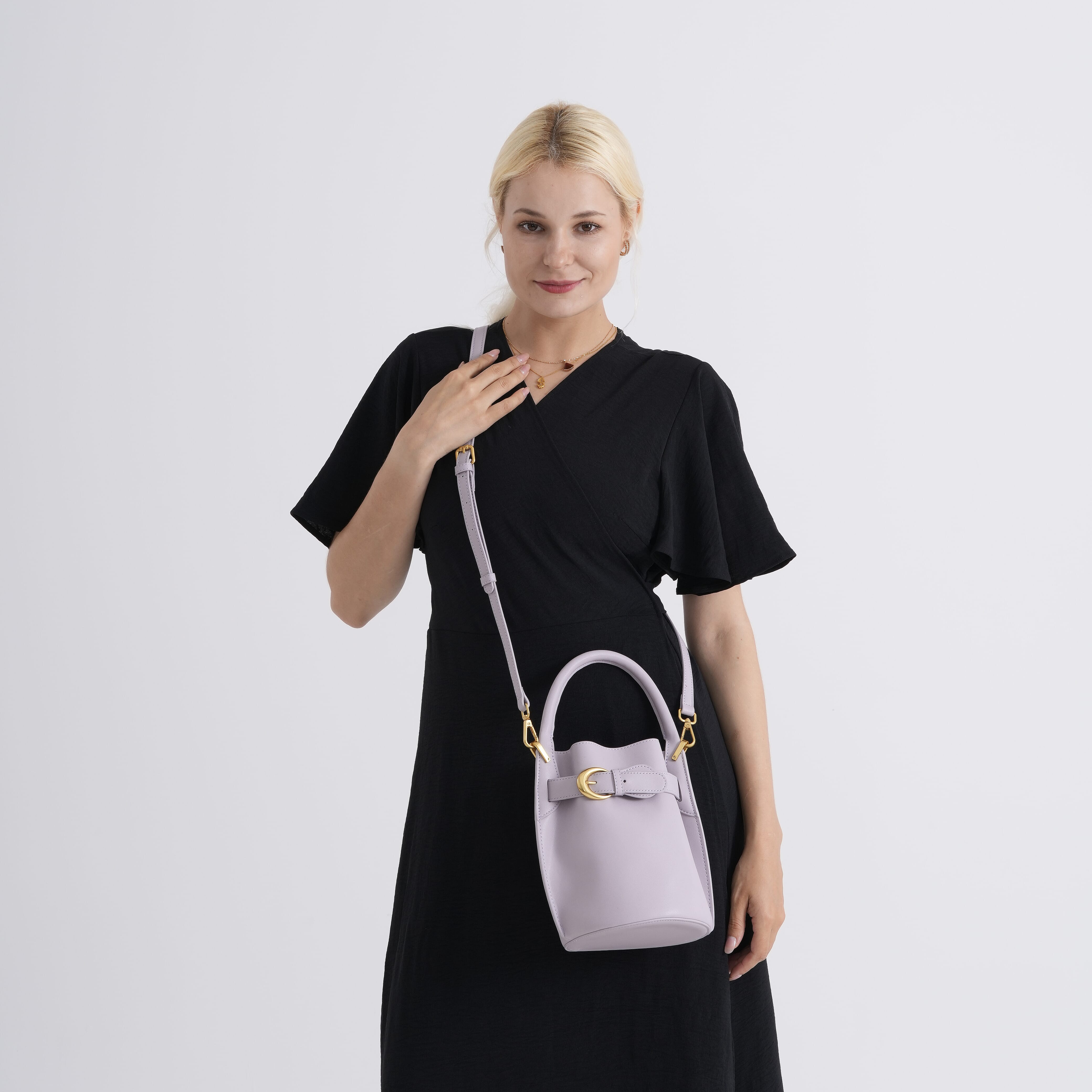 Crossbody Bag (Size - One Size) - Light Purple