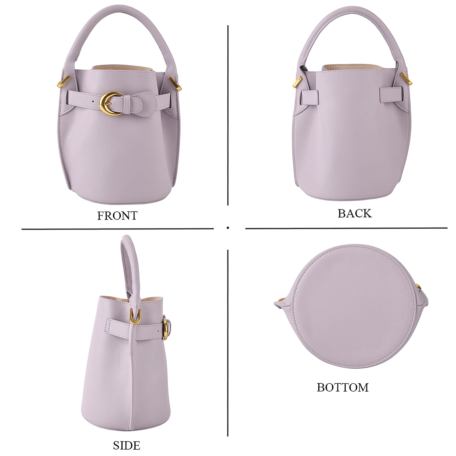 Crossbody Bag (Size - One Size) - Light Purple