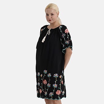 https://tjcuk.sirv.com/Products/84/8/8480137/La-Marey-Embroidery-Bohemian-Tassel-Dress-Size-L-XL-16-22-Black_8480137_3.jpg?w=342&h=342