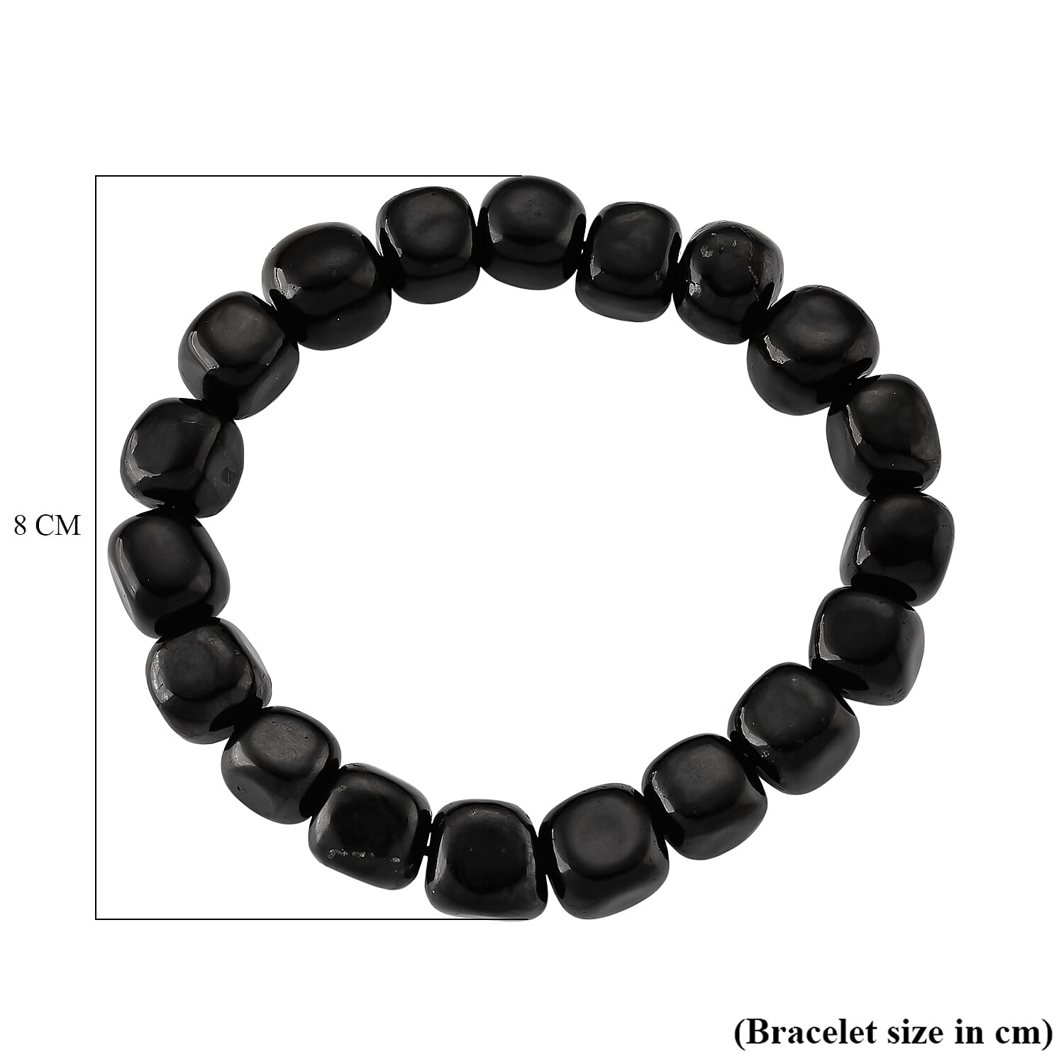 Natural Shungite Bracelet (Adjustable) 190.00 Ct.