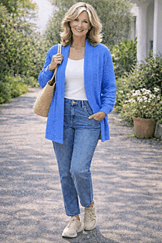 https://tjcuk.sirv.com/Products/84/8/8480383/Pure-And-Natural-Edge-To-Edge-Cardigan-Size-M-12-to-14-Blue_8480383_1.jpg?w=342&h=342