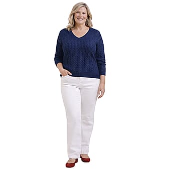 https://tjcuk.sirv.com/Products/84/8/8480517/Pure-And-Natural-V-Neck-Cable-Jumper-Size-L-Fit-16-to-18-Blue_8480517.jpg?w=342&h=342