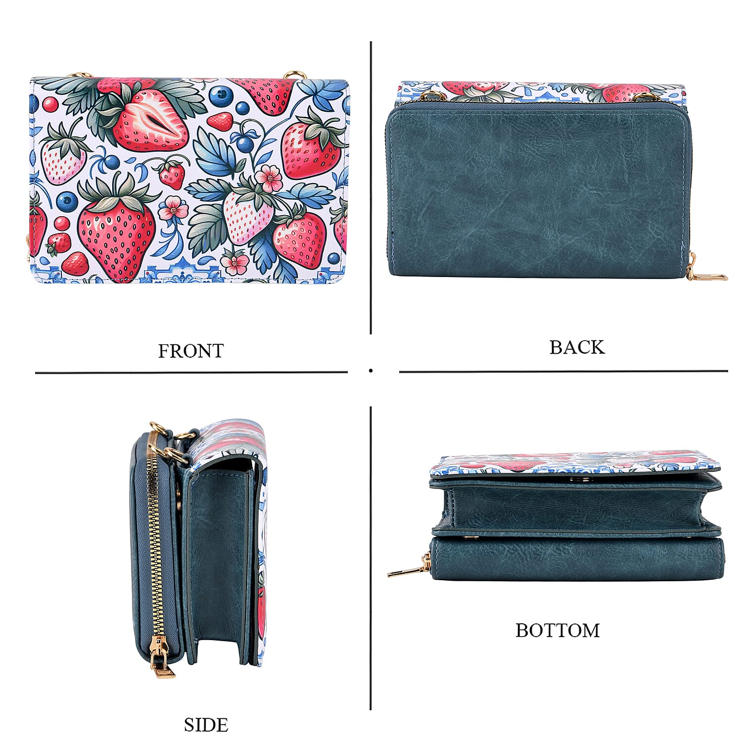 Crossbody Bag (Size - One Size) - Blue