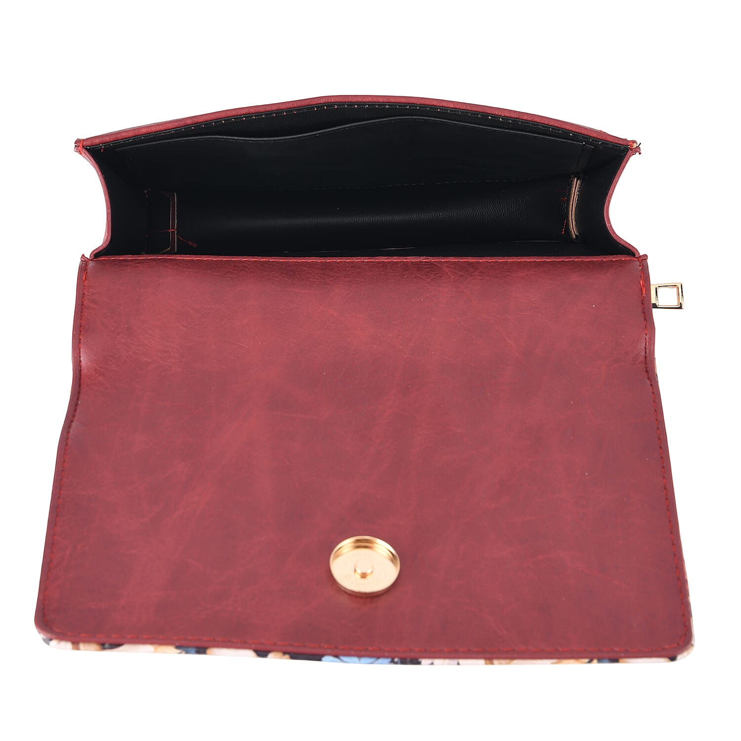 Crossbody Bag (Size - One Size) - Burgundy