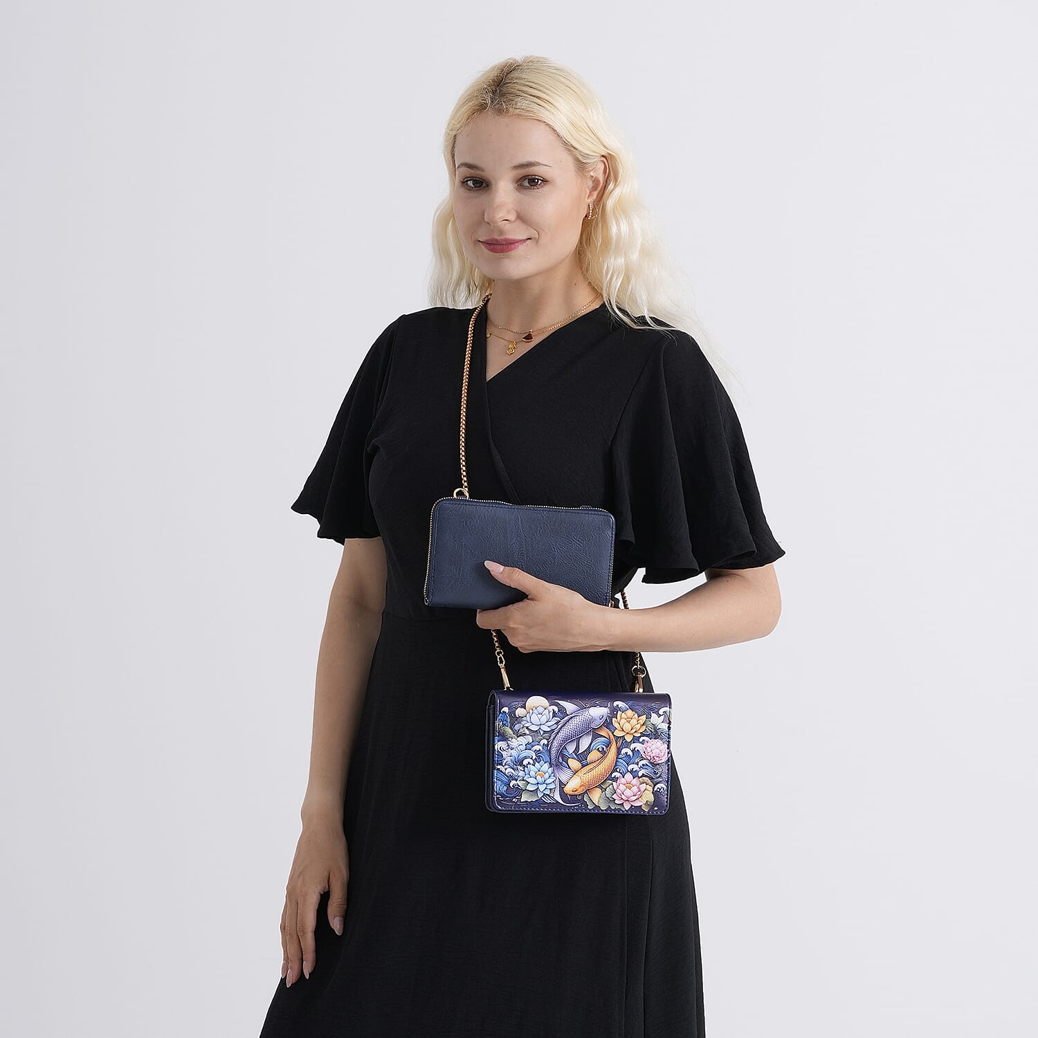 Crossbody Bag (Size - One Size) - Navy