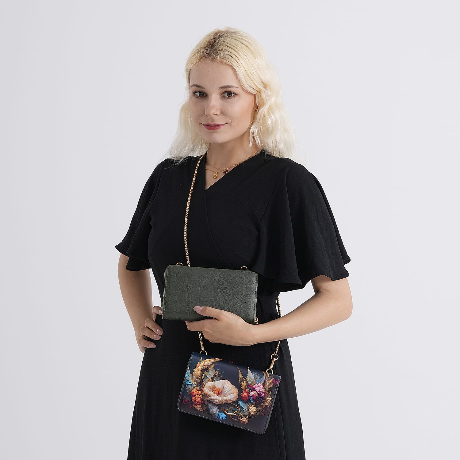 Crossbody Bag (Size - One Size) - Green