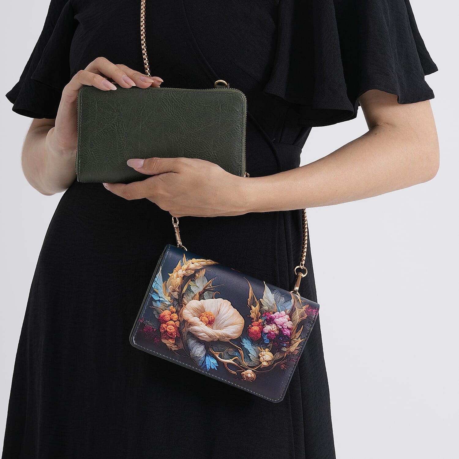 Crossbody Bag (Size - One Size) - Green