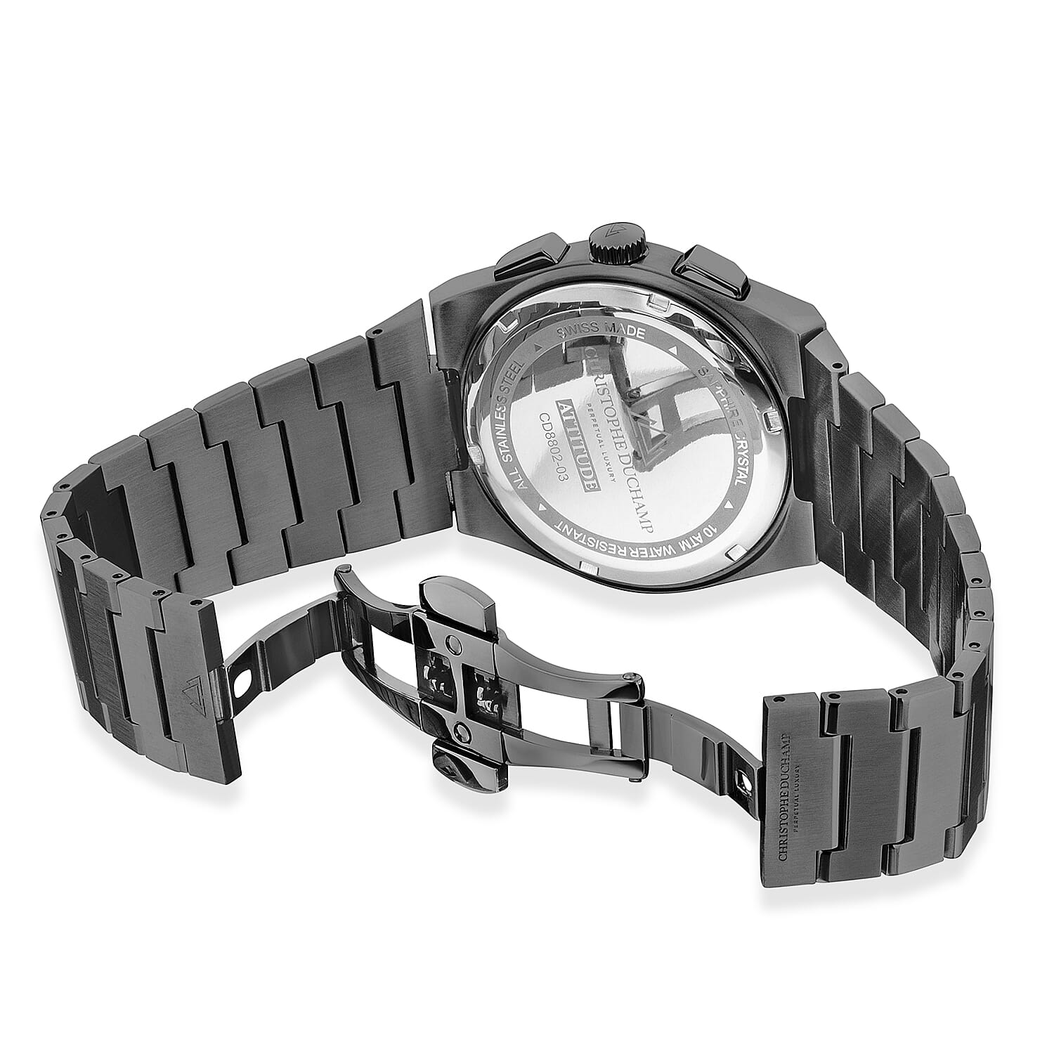 Christophe-Duchamp-Swiss-Quartz-Mens-Watch-in-Stainless-Steel-Silver