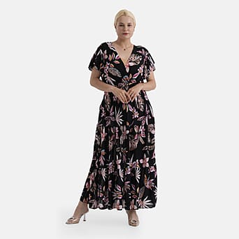 https://tjcuk.sirv.com/Products/84/8/8480912/Maisi-Printed-Dress-Size-One-Size-Black-Pink_8480912.jpg?w=342&h=342
