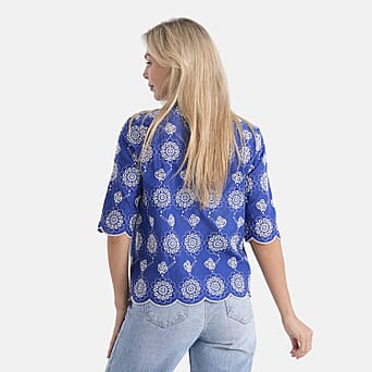 https://tjcuk.sirv.com/Products/84/8/8480973/La-Marey-Cotton-Patterned-Blouse-Size-Large-Blue-Blue_8480973_2.jpg?w=342&h=342