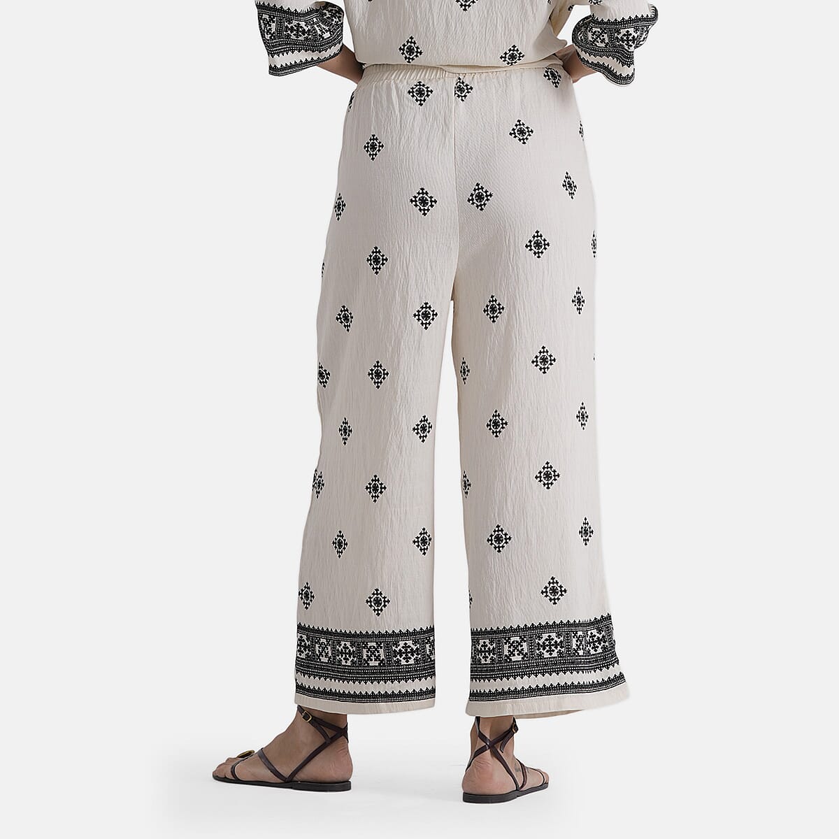 La Marey Patterned Blouse 