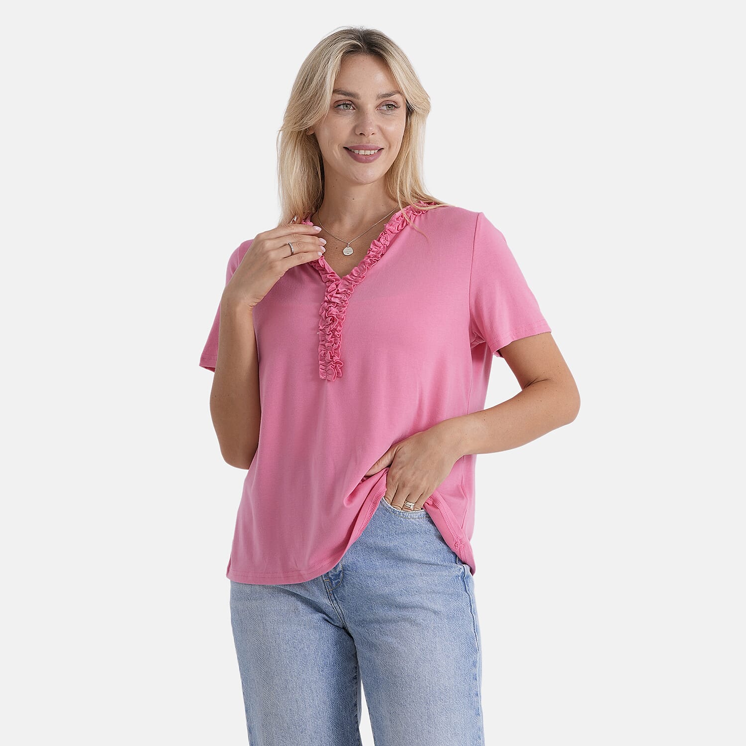 & Maisi Solid Blouse 