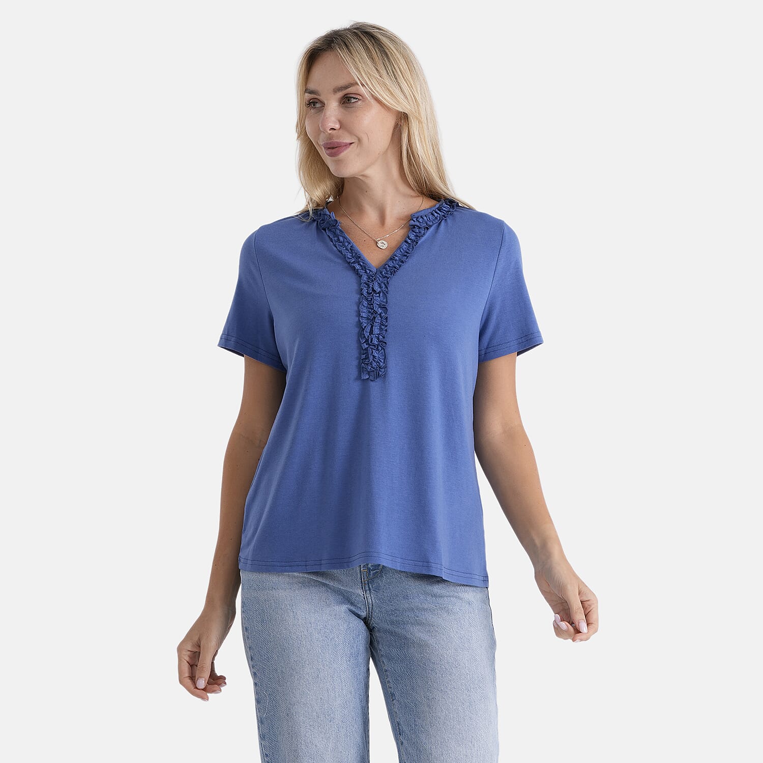 & Maisi Solid Blouse 