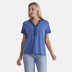 & Maisi Solid Blouse 