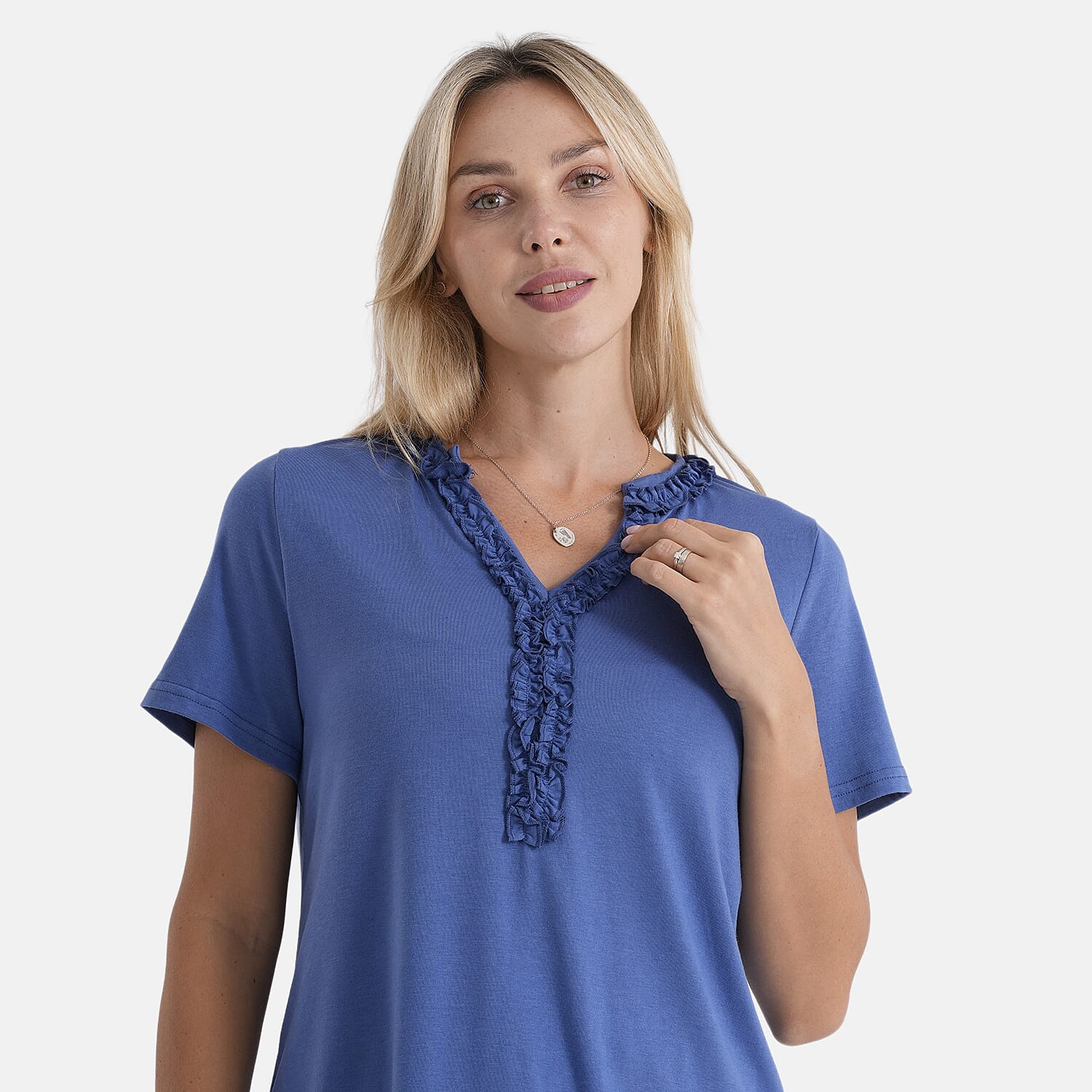 & Maisi Solid Blouse 