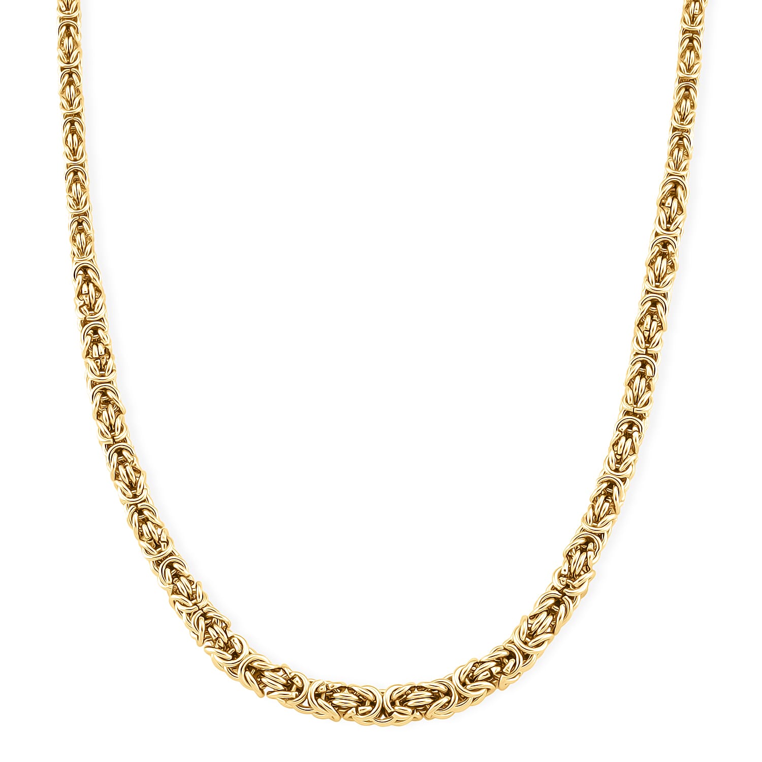 Necklace (Size - 20) with Lobster Clasp in Yellow Gold Tone